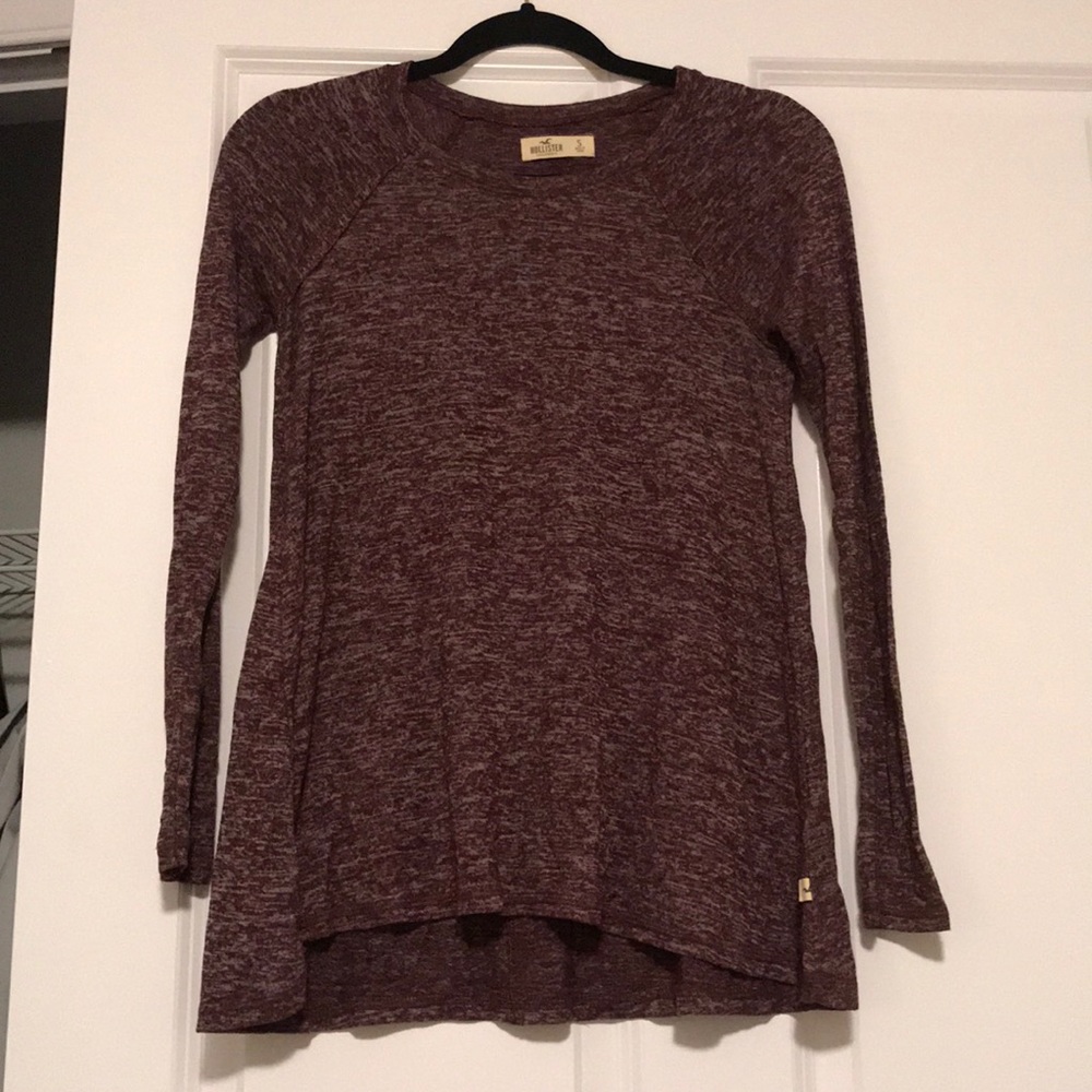 Maroon Hollister Long Sleeve